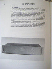 Carver M‑1.5t Magnetic Field Power Amplifier Owner Manual User Guide