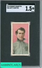 1910 PIEDMONT CIGARETTES T206 MATTY MCINTYRE SGC 1.5
