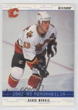 2002-03 ITG Be A Player Memorabilia Sapphire 2/100 Derek Morris #71 2d8