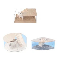 Pet Sand Bathroom Hamster Bathroom Toilet Squirrels Habitat Decors Pet Supplies