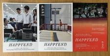 HAPPYEND  Promo Set of 3 Movie Postcards 2025 NEO SORA MAKIKO WATANABE JAPAN