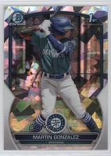 2023 Bowman Chrome Prospects Atomic Refractor Martin Gonzalez #BCP-28 17tm