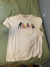 NEW Nintendo Tokyo Shirt Adult Large White Mario Inkling Link Animal Crossing