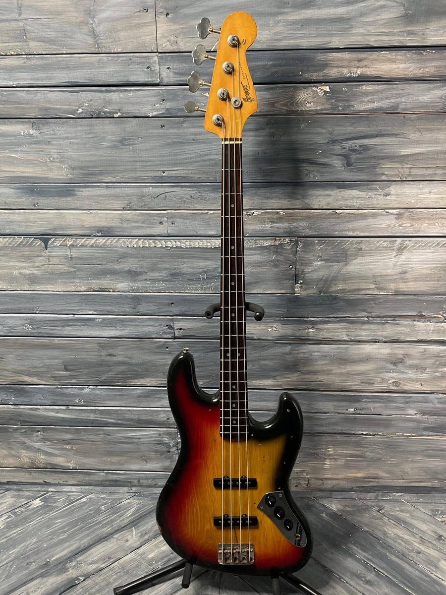 Used Greco JB 800 Japanese made 4 String Electric Bass with