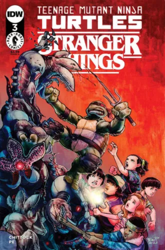 Teenage Mutant Ninja Turtles Stranger Things #3 IDW/Dark Horse NM