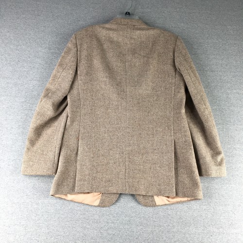 Canda Blazer Mens 42L Pure New Wool Tweed Sports Coat Jacket Poland Vintage - Picture 9 of 9