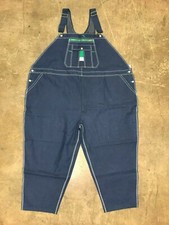 NOS Liberty Display/Advertisement BIG SIZE Denim Overalls 80's W66 x L30 a-54