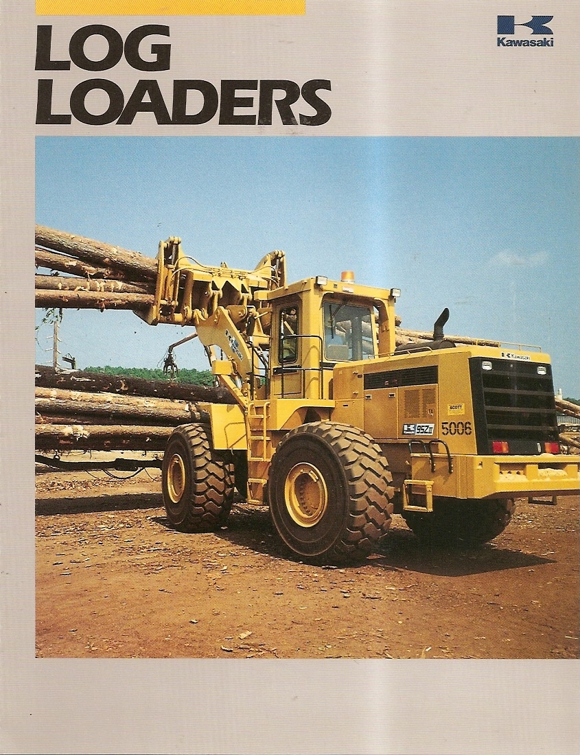 Equipment Brochure - Kawasaki - 80 90 95 ZIII - Log Wheel Loader
