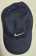 Nike Swoosh Baseball Cap Navy Blue Infant Unisex Adjustable Fit Nike