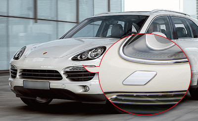 #ad #ad Premium Head Light Washer Trim Cap for Porsche Cayenne Chrome Type 958 $18.66