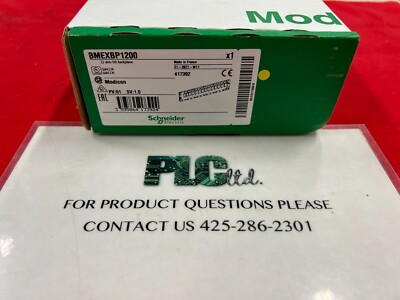 #ad #ad BMEXBP1200 BRAND NEW Schneider Electric Modicon X80 Backplane 1 YEAR WARRANTY $825.00
