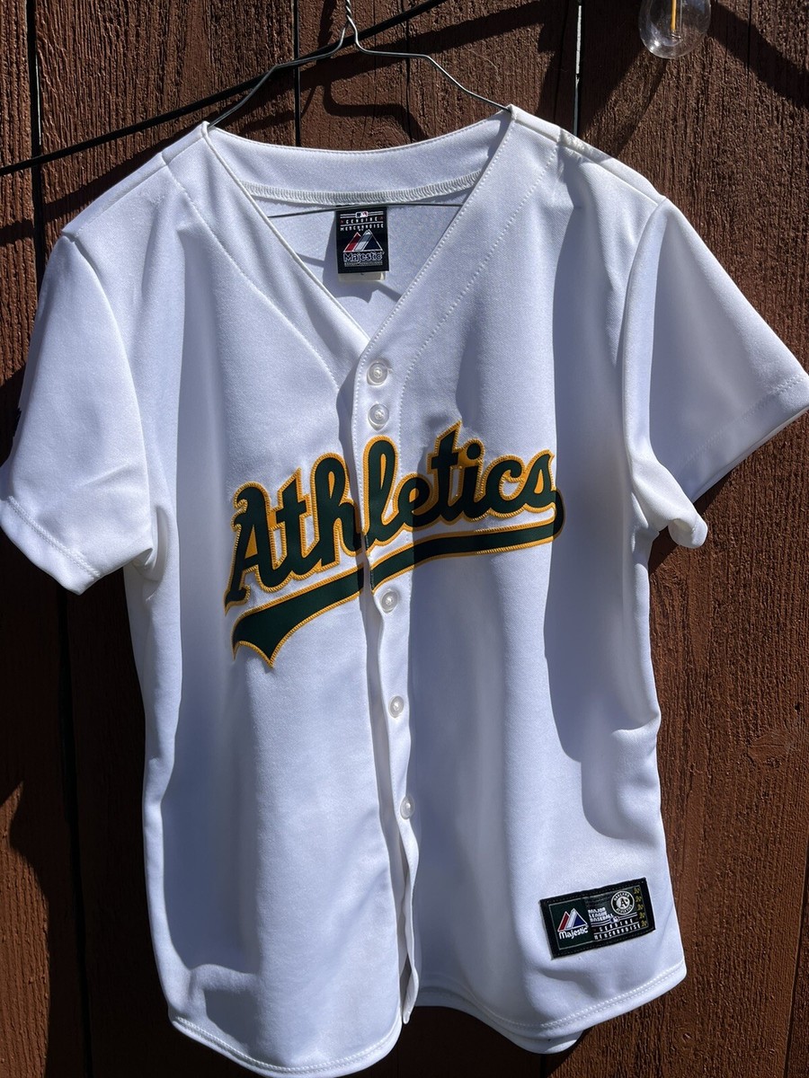 majestic Athletics jersey Women Sz L | eBay