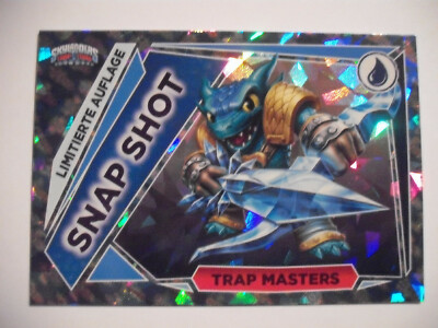SKYLANDERS TRAP TEAM: LIMITIERTE AUFLAGE ''LSS'', -SNAP SHOT- TRAP MASTERS. NEU!