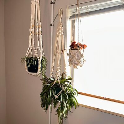 Adjustable Multi-tier Plant Pole With Hanging Hook For Indoor Outdoor Use |  eBay