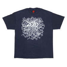 Vintage 90s Y2K ZERO Skateboards Very Rare Black T-Shirt Size XL