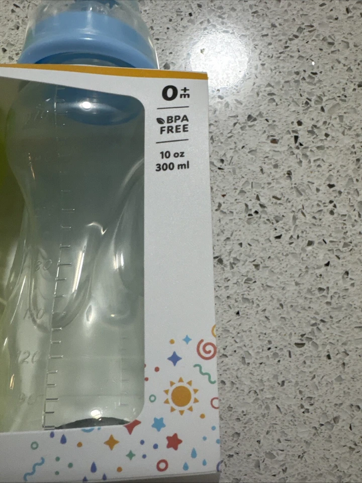 Nûby Non Drip 10 oz Standard Neck Bottles 3 count Brand New - Image 3 of 4