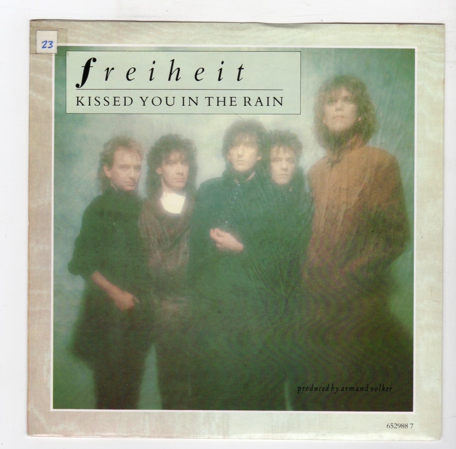 (R25) Freiheit, Kissed You In The Rain - 1988 - 7 inch vinyl