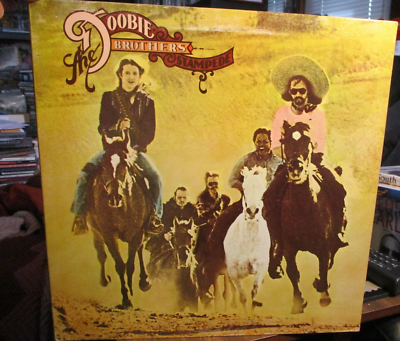 1975 THE DOOBIE BROTHERS Stampede G/F LP Warner Bros BS 2835 +