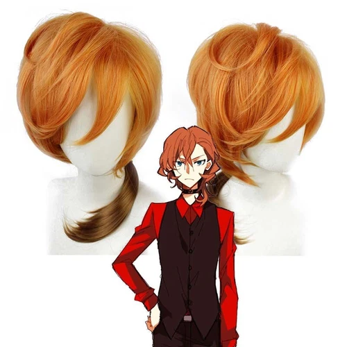 Bungo Stray Dogs Season 3 Osamu Dazai Men Cosplay Costume Halloween Outfit Wig - Picture 15 of 43