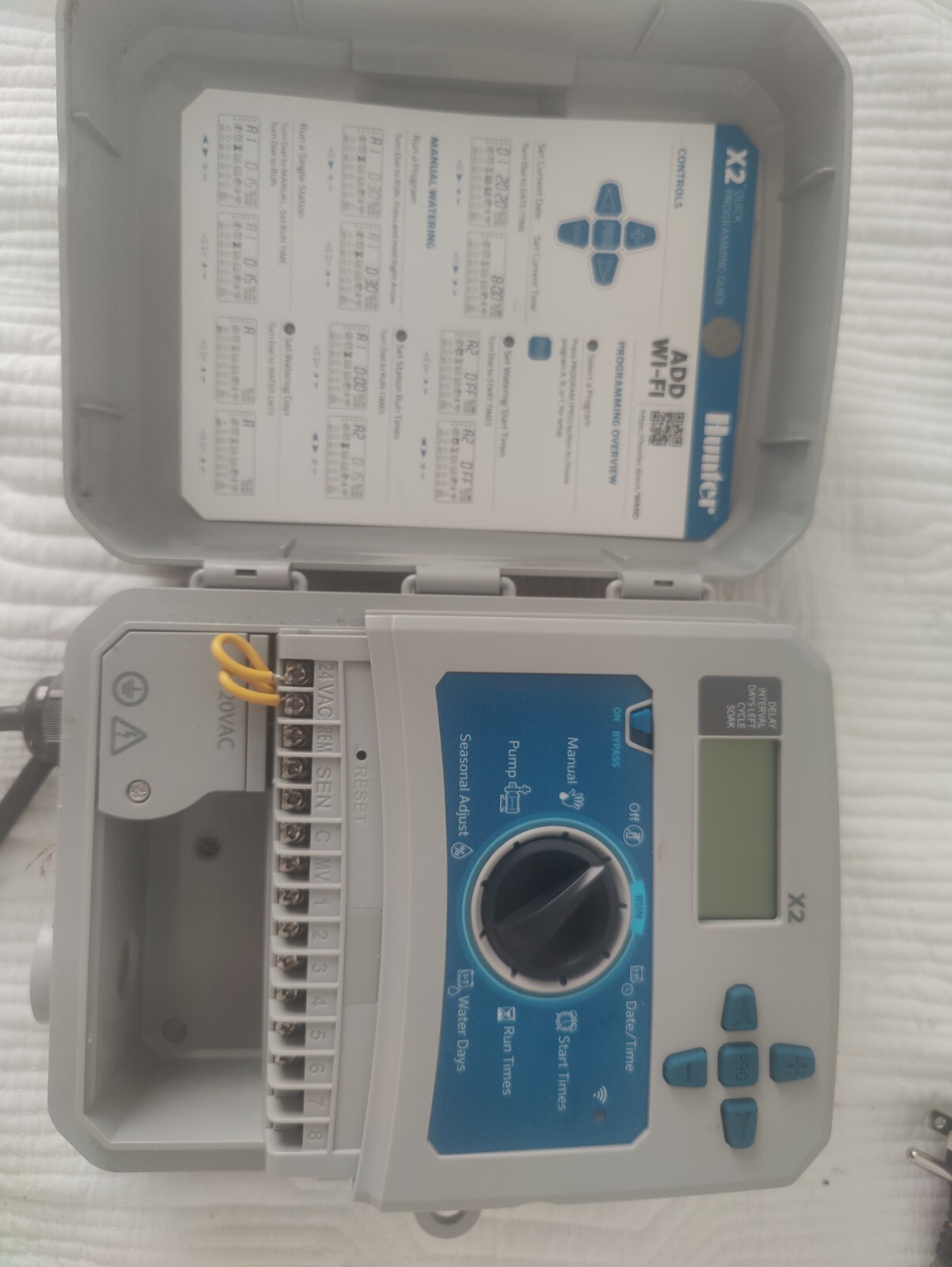 hunter-x2-6-zone-irrigation-sprinkler-timer-ebay