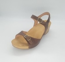 9234 Dansko Tricia Milled Burnished Brown Size 41