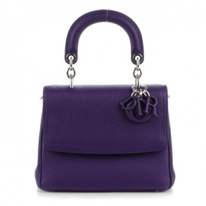 small purple handbag