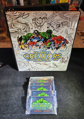 1998 Marvel Creators Collection Trading Cards - Lot of 6 Sealed
