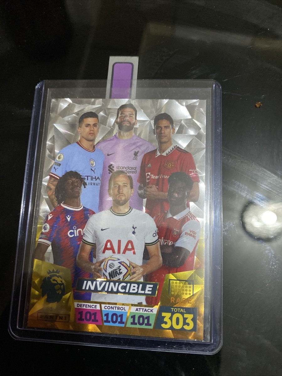 Panini Adrenalyn XL Premier League 2022/23 2023 INVINCIBLE Card