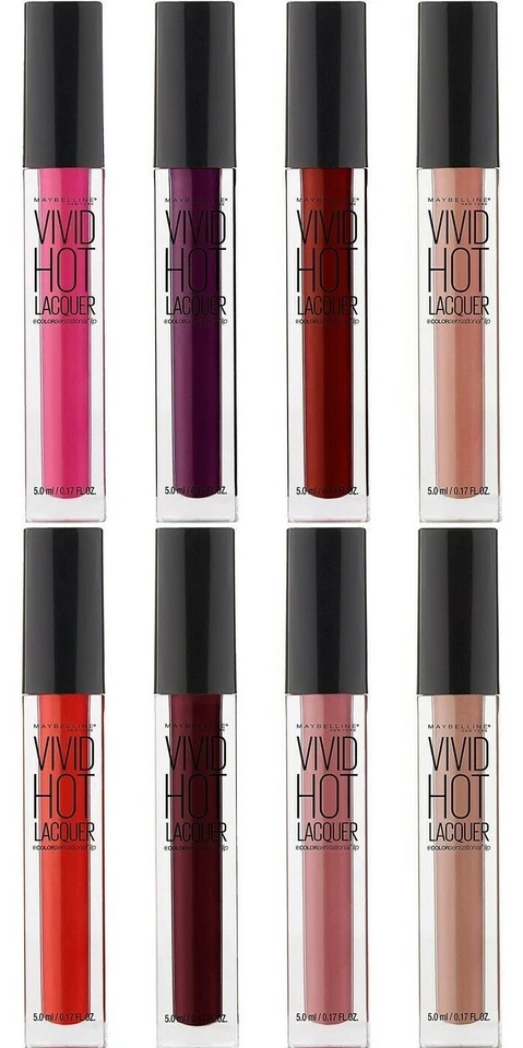 Maybelline Color Sensational Vivid Hot Lacquer Lip Color ~ Choose Shade - Image 2 of 2