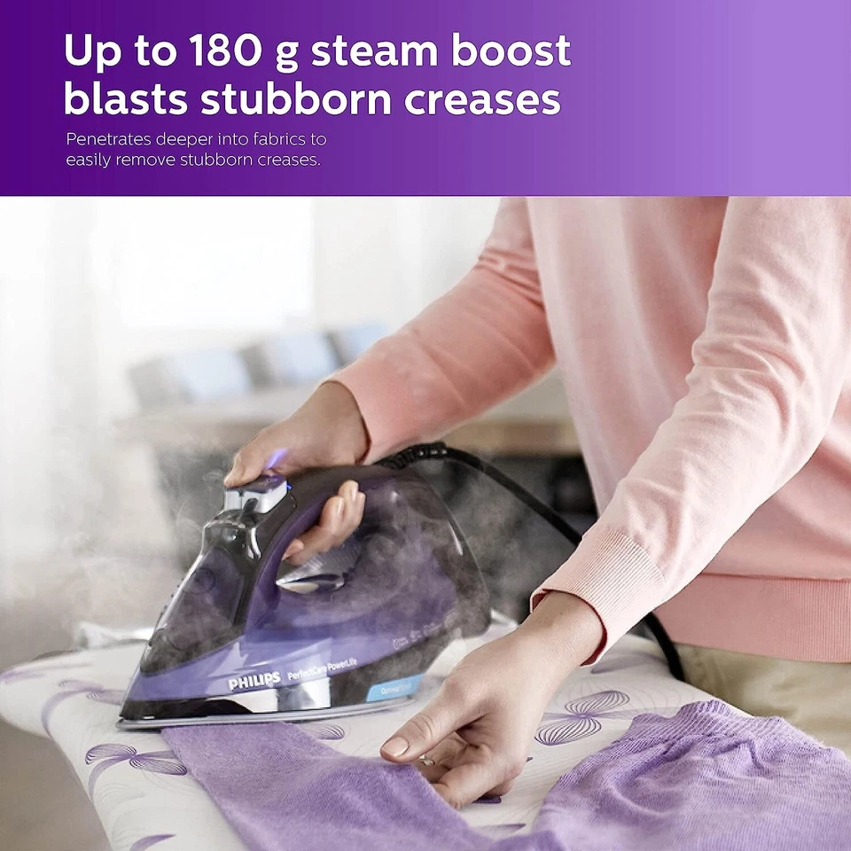 New Philips GC3925/34, 2400-Watt, Non-Stick Soleplate Steam Iron- Free Postage - Image 3 of 4
