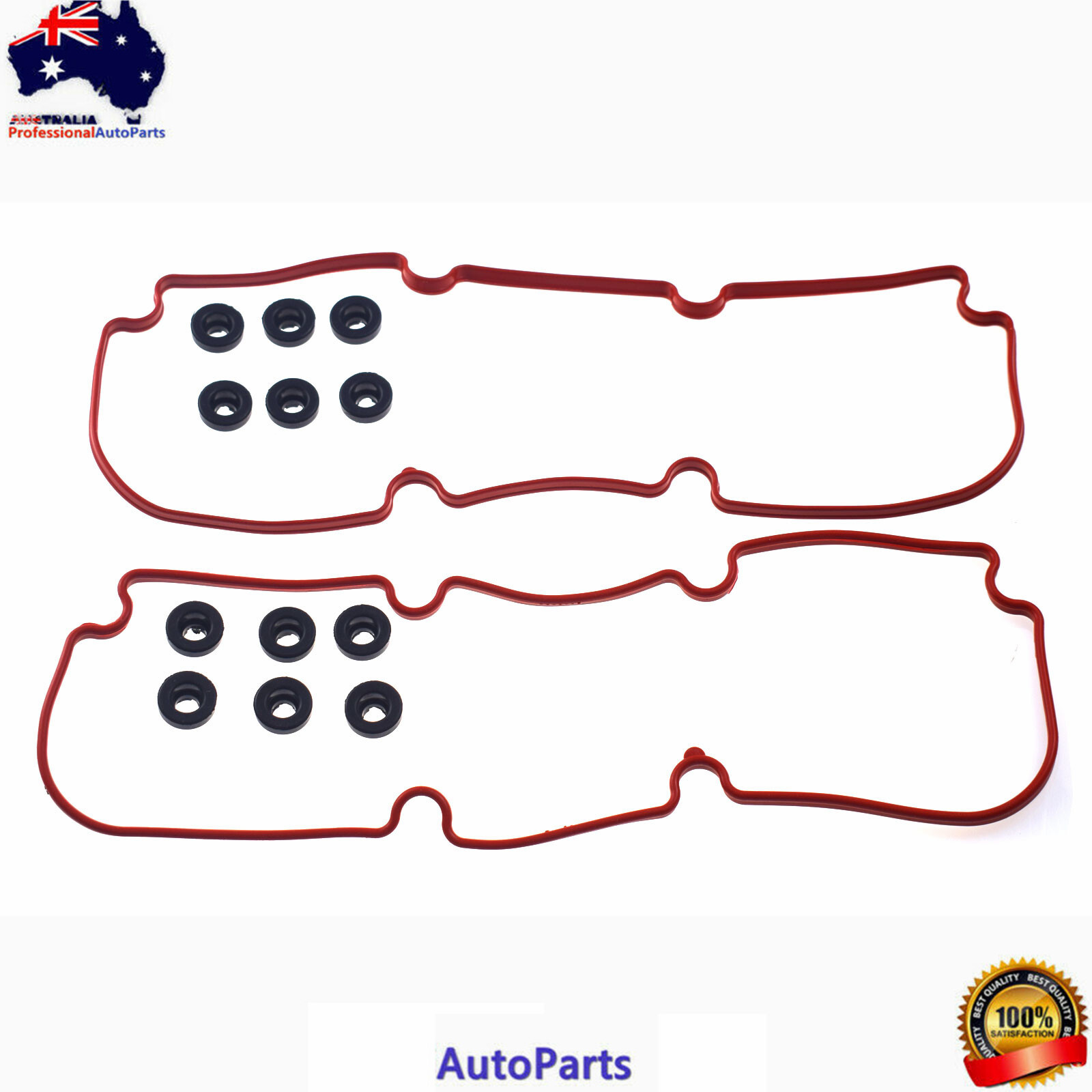 Vn Rocker Covers 2x Rocker Cover Gasket Seal Kits For Holden Commodore V6 VQ VN VP VR VS ...