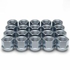 LUG NUTS 32 LUG NUTS OPEN END ACORN 14x1.5 THREAD CHROME FINISHED M14X1.5