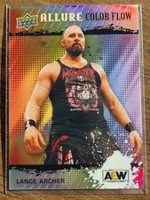 2022 AEW Lance Archer FULL RAINBOW ACHIEVEMENT ALLURE Color Flow Card #86145