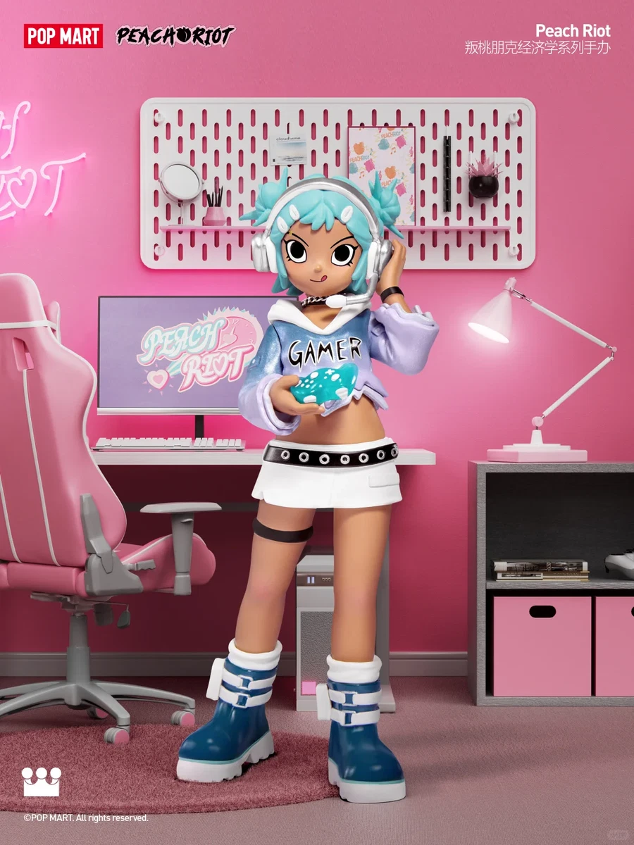 Genuine POP MART Peach Riot Rush Hour Series Blind Box Genuine POP MART Peach Riot Rush Hour Series Blind Box