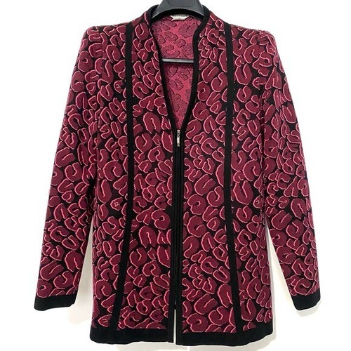 hot pink leopard cardigan