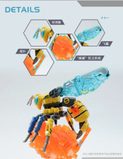 NEW 52Toys BEASTBOX BB-38 BB38 GUNPOWDER BEE Action Figure Toy in HAND