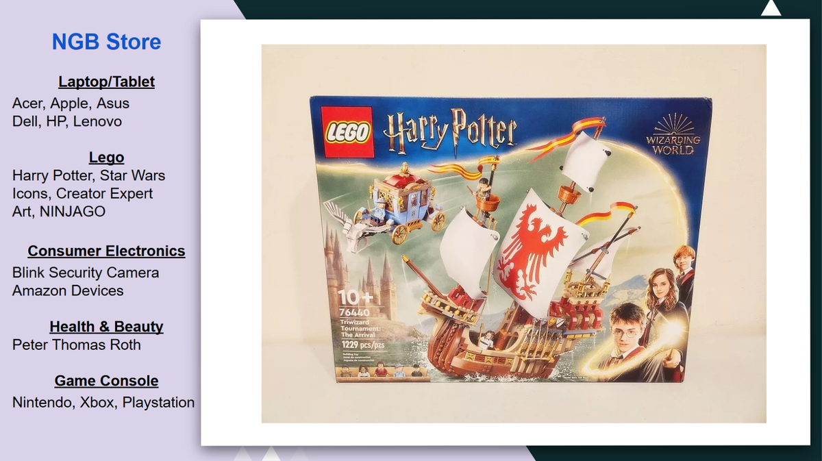 LEGO Harry Potter Triwizard Tournament: The Arrival 76440, New