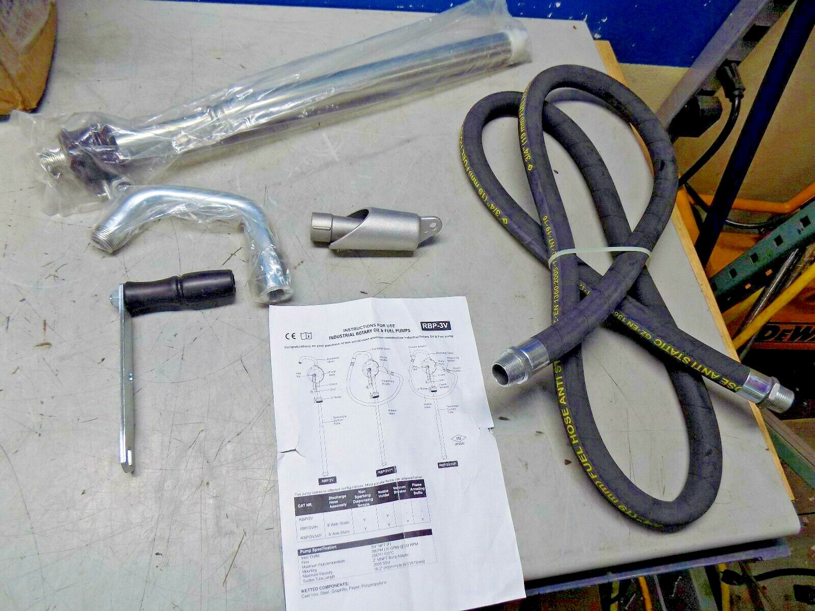 Rotary Hand Pump Cast Iron Rbp/3v/h