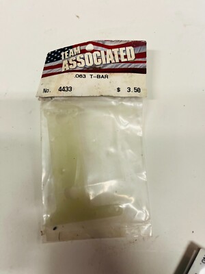 Vintage Team Associated 4433 T-Bar .063 RC12L RC12LW RC12LS RC Part Pan Car