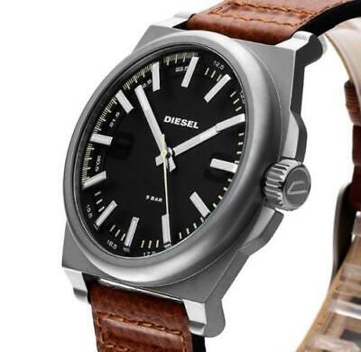 NEW DIESEL DZ1611 men's watch brown strap NEW | eBay