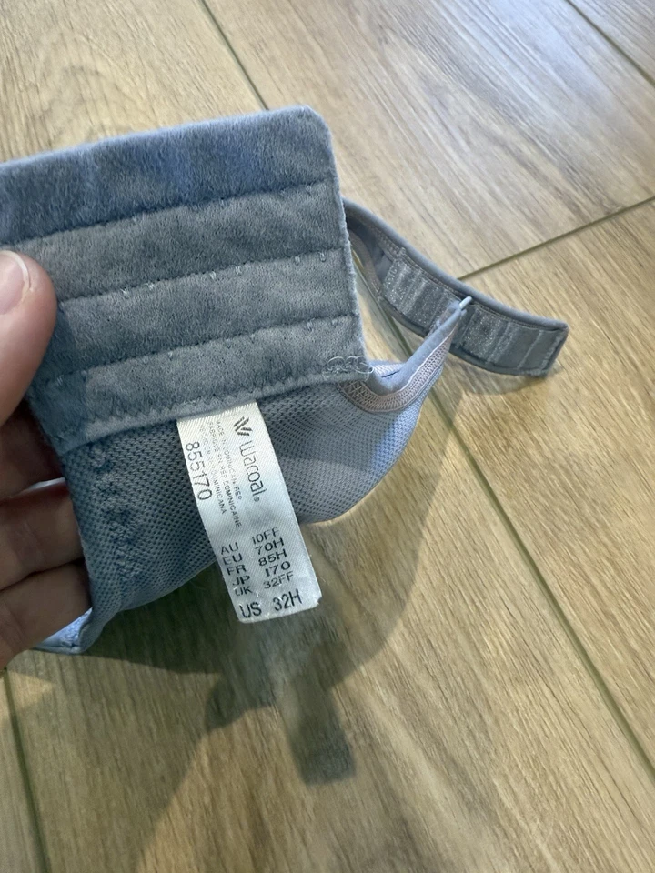 Wacoal Simone Sport Unlined Full Coverage Underwire Sports Bra 855170 32 H US - Image 3 of 4