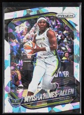 2025 Panini Prizm WNBA #96 Myisha Hines-Allen Ice Prizms