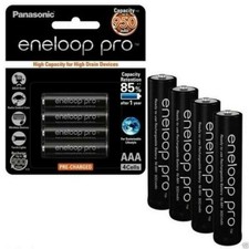 4 x PANASONIC AAA Eneloop Pro Rechargeable Batteries 950mAh NiMH Batteries 2.97 per battery