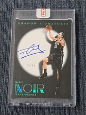 2024 Panini Noir Franz Wagner Shadow Signatures Auto /49 Sealed Encased Magic SP