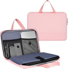 17-17.3 Inch Laptop Briefcase for Women with Organizer for New HP Envy 17.3, Del