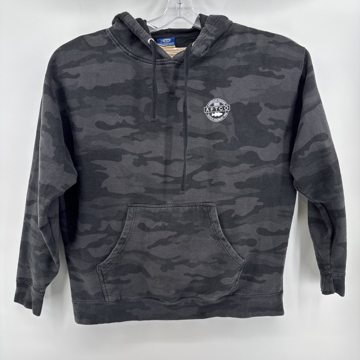 Sweat à Capuche AFTCO American Fishing Tackle – Gris – Taille 5XL – HOMME NEUF