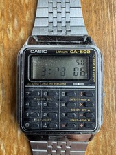 Casio CA-502 orologio da polso vintage retrò anni 80 80