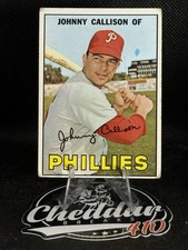 Johnny Callison 1967 Topps #85 Philadelphia Phillies GD-VG