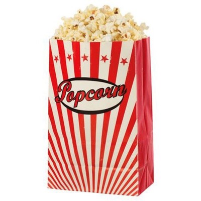 Popcorntüten für 2,3 Liter Popcorn, ca.150g - 50 Stück  Neu