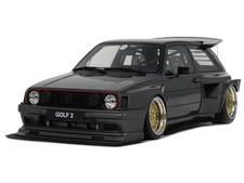 2021 VOLKSWAGEN GOLF II GTI BY SALEEM ASCOT GRAY 1/18 CAR BY OTTO MOBILE OT476